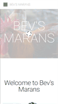 Mobile Screenshot of bevsmarans.com